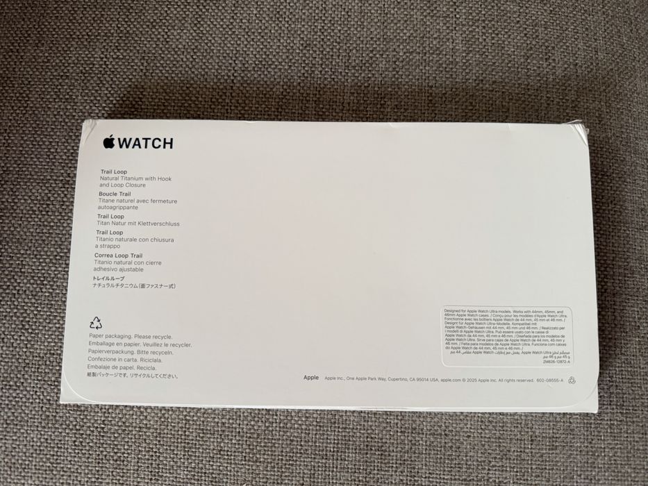 Pasek Trail Loop do Apple Watch 44/45/46/49 mm rozm. S/M oryginalny