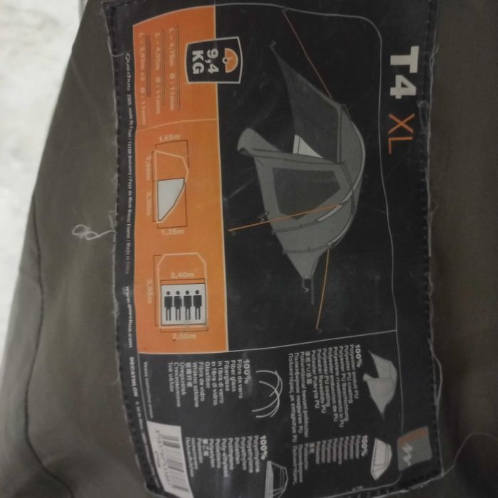 Tenda Quechua como nova para 4 pessoas