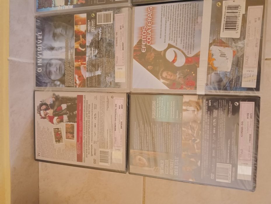 Filmes DVD novos e embalados