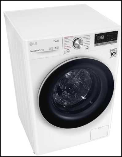 COMO NOVA - Máquina de Lavar e Secar Roupa LG 6/9 kg