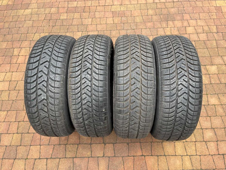 3640. Opony zimowe 195/55/17 Pirelli Runflat 8.5mm cena za 4szt