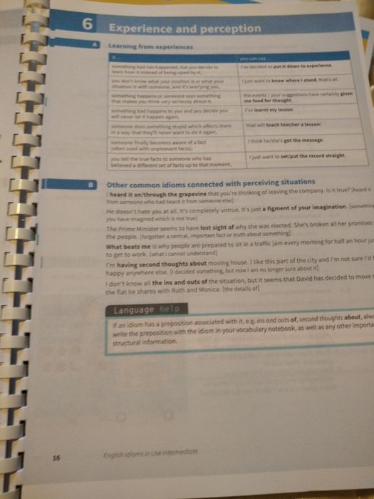 English collocations in use