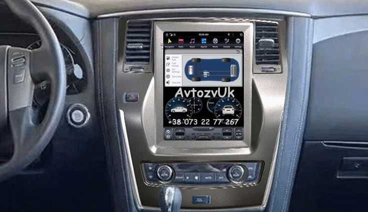 Магнитола PATROL Nissan FRONTIER NV200 NV300 NV400 НВ20 CarPlay Android