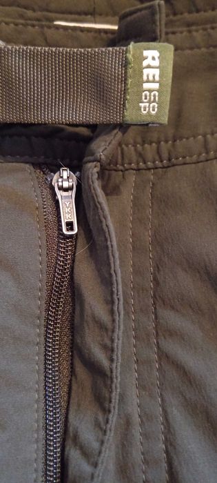 Мужские брюки-карго REI Co-op Sahara Green Relaxed Roll-up