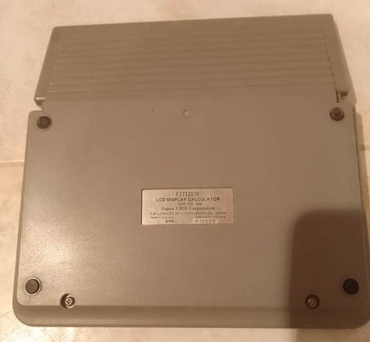 Калькулятор Citizen