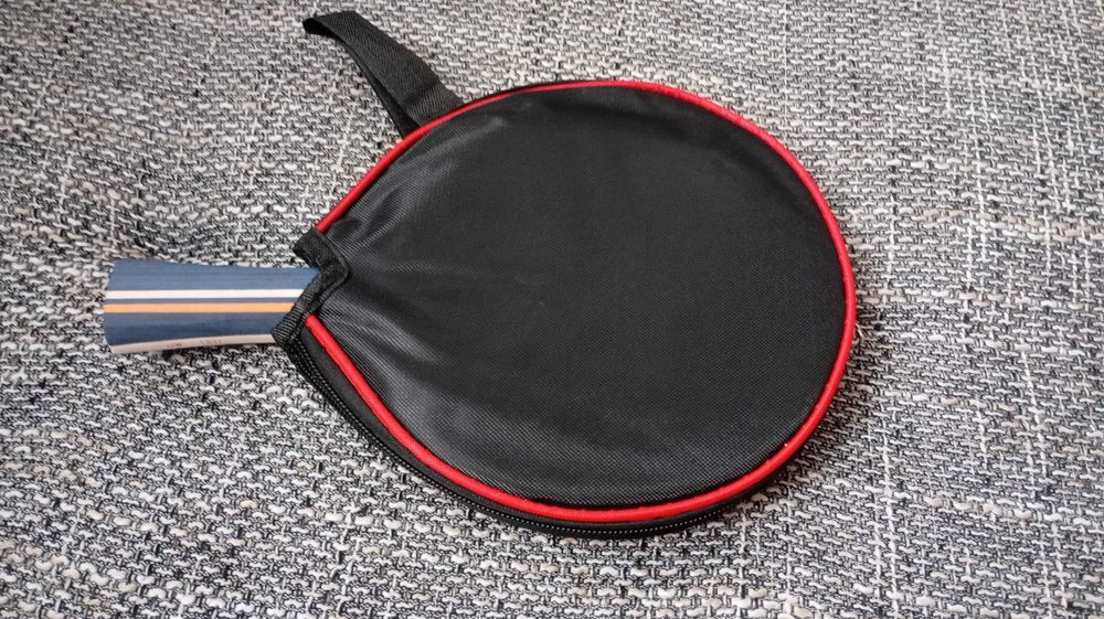 Pokrowiec na rakietkę do tenisa stołowego Sferyczny Czarny - Nowy