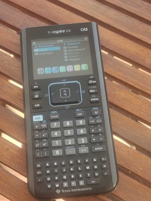 Calculadora texas t1 - nspire cx cas