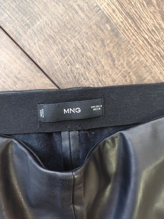 Штани легінси під шкіру Mango р.М