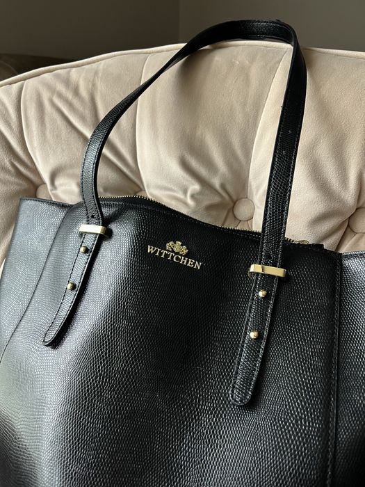 Torba Wittchen shopper czarna jesień zima