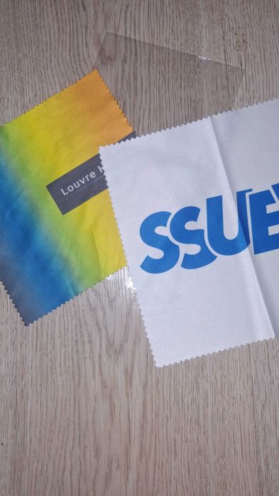 Dwie ściereczki do okularów