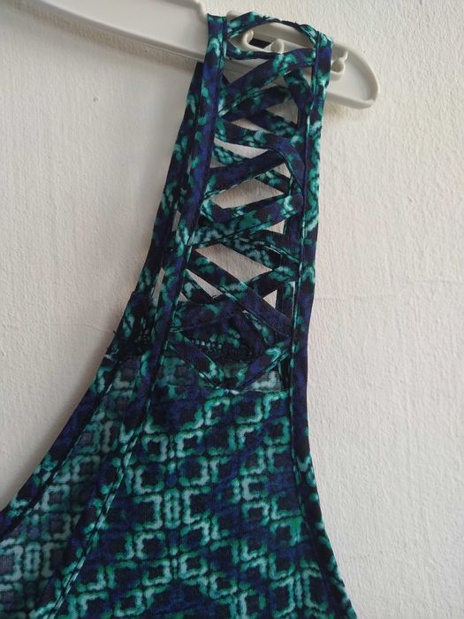 Top estilo étnico - H & M - Tamanho L