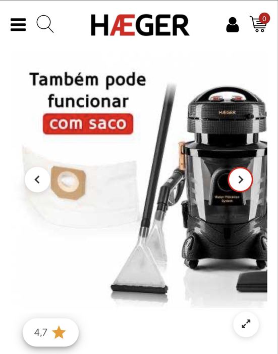 Aspirador Haeger