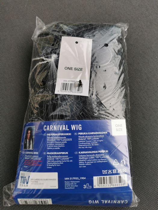 Peruka karnawałowa