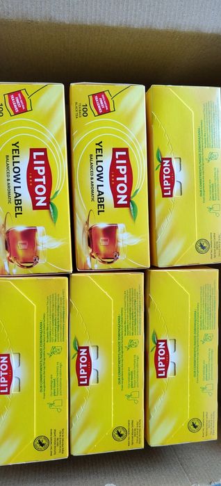 6 sztuk herbata Lipton 100 torebek