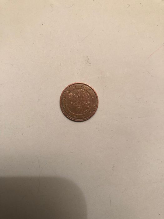 Moedas de dois cêntimos Áustria e da Alemanha