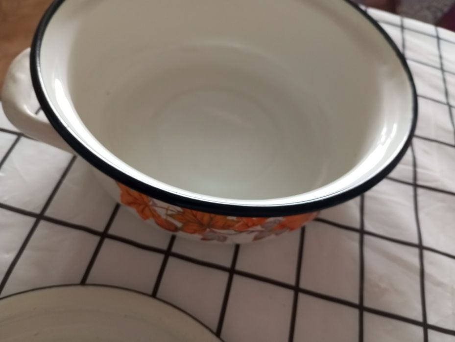 Кастрюля эмалированная СССР 2литра