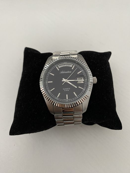 Adriatica A1090 day date president jubilee datejust swiss made zegarek
