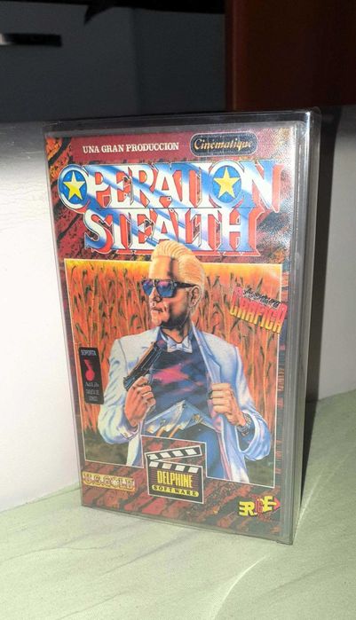 Operation Stealth Gry na crt trinitron Dyskietki Amiga 500 / 600 cd32