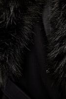 Sobretudo L Preto de Lã (Novo)