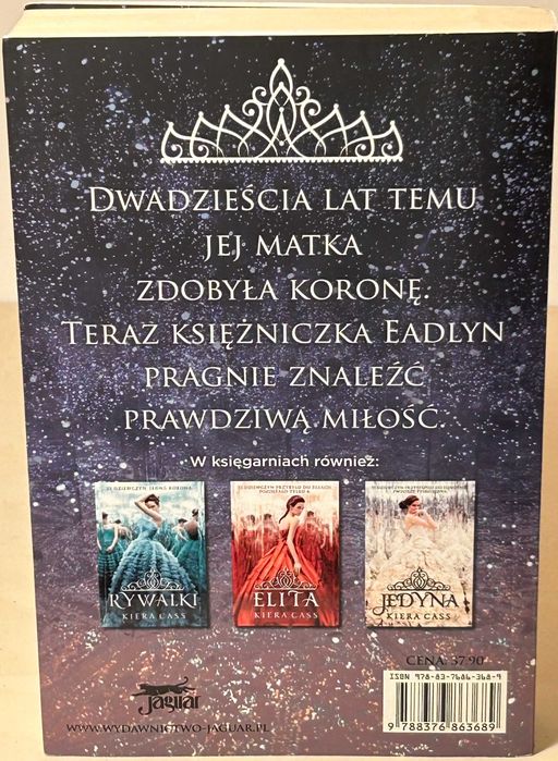 Książka "Następczyni" Kiera Cass