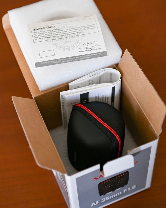 Samyang AF 35 mm/F1.8 Sony FE