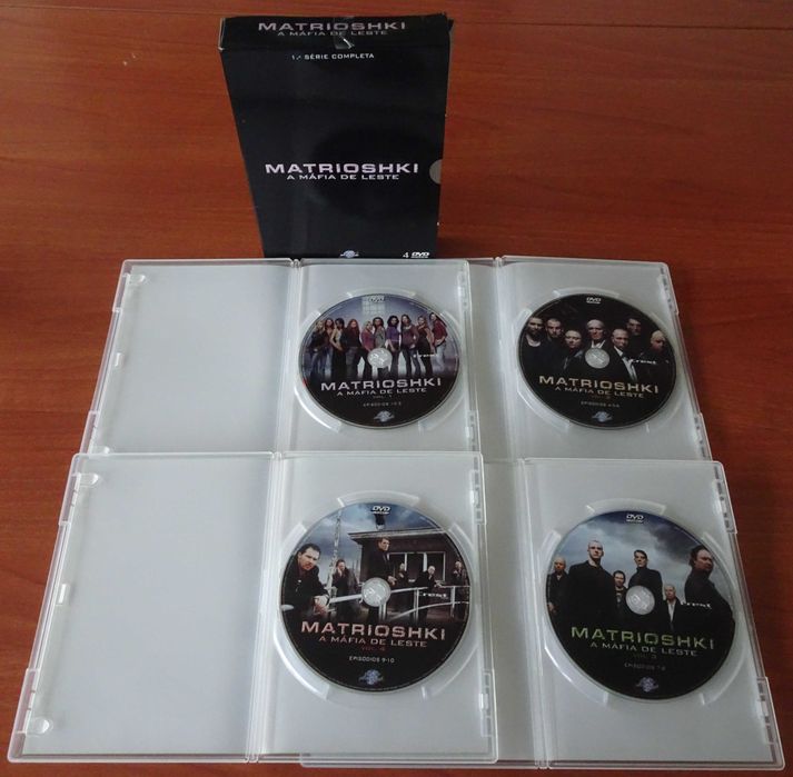 Matrioshki - A Máfia de Leste ( I, II, III, IV - Série Completa) DVD