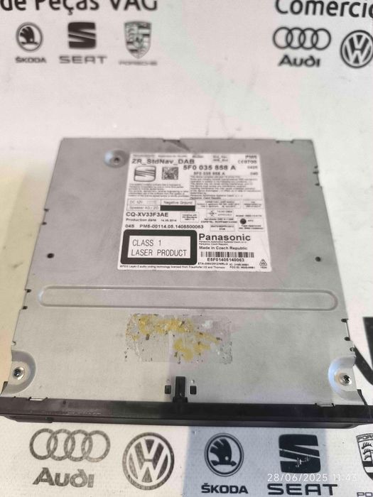 Rádio / Auto Rádio SEAT LEON 2.0 TDI (135 kW / 184 cv) [09.2012 - 08.2020] 5F0035858A (OEM) | CQXV33F3AE (OEM)