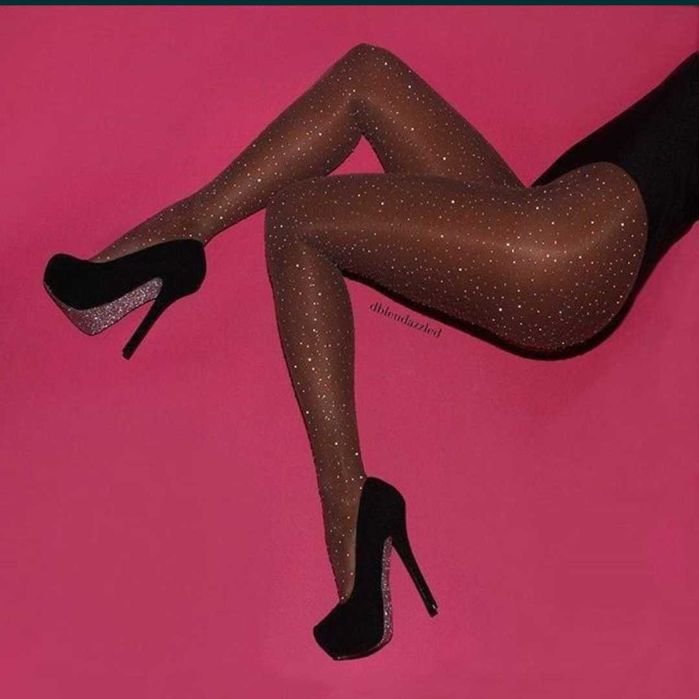 Колгтки 40 ден до стразами