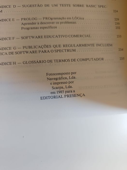 ZX Spectrum na educação