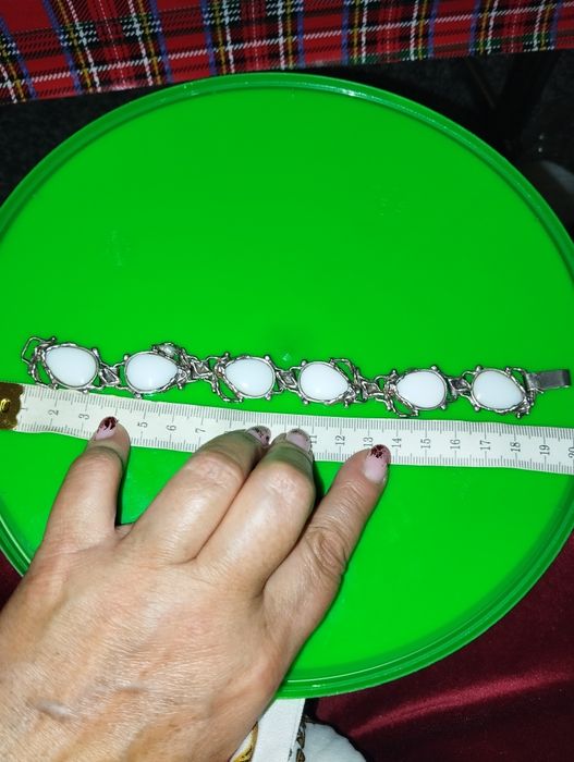 Srebrna bransoletka próba wybita 925