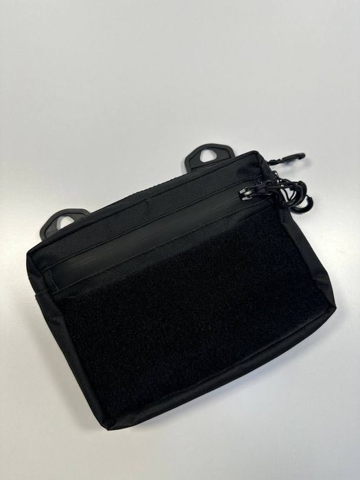 Чоловіча тактична сумка месенджер через плече тактическая плечо чорна