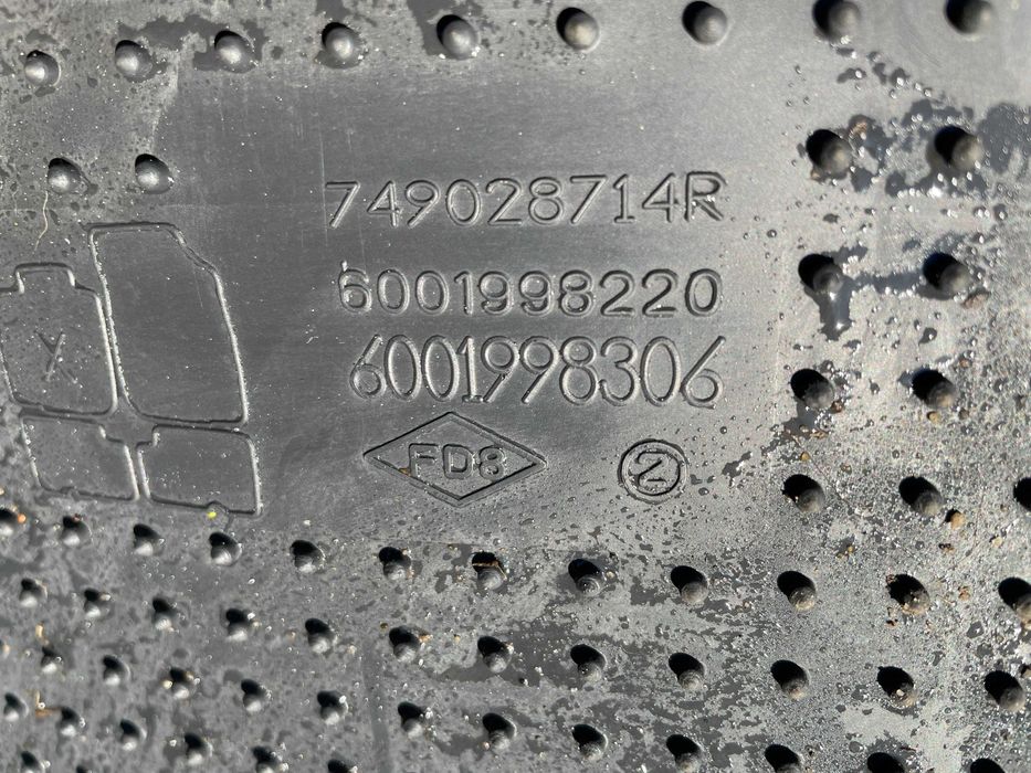 Dywanik gumowe Dacia Duster I 09-17