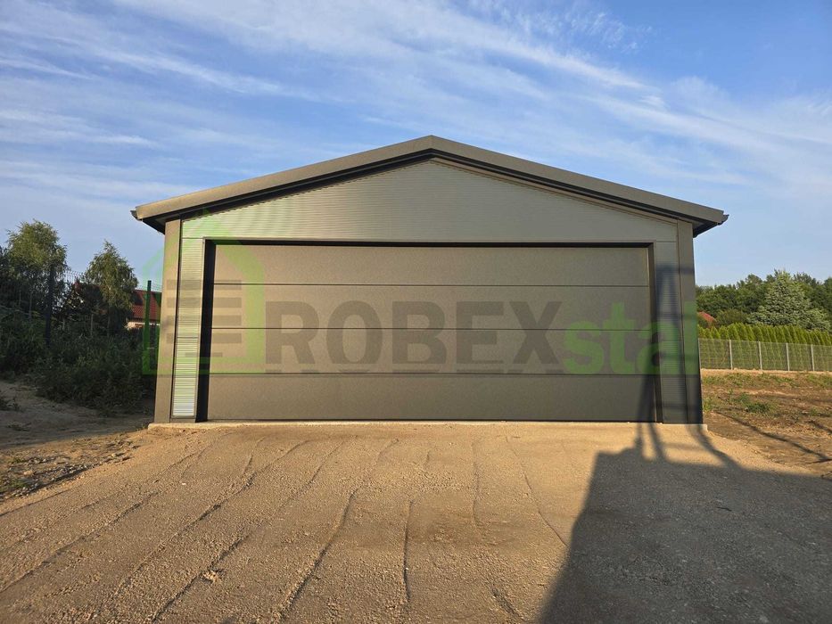 garaż ocieplany 7x5 z płyty warstwowej PIR5cm montaż cały kraj