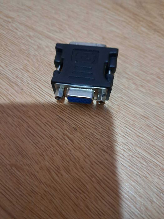 Adaptador de Vídeo DVI-I (24+5 Pinos) para VGA