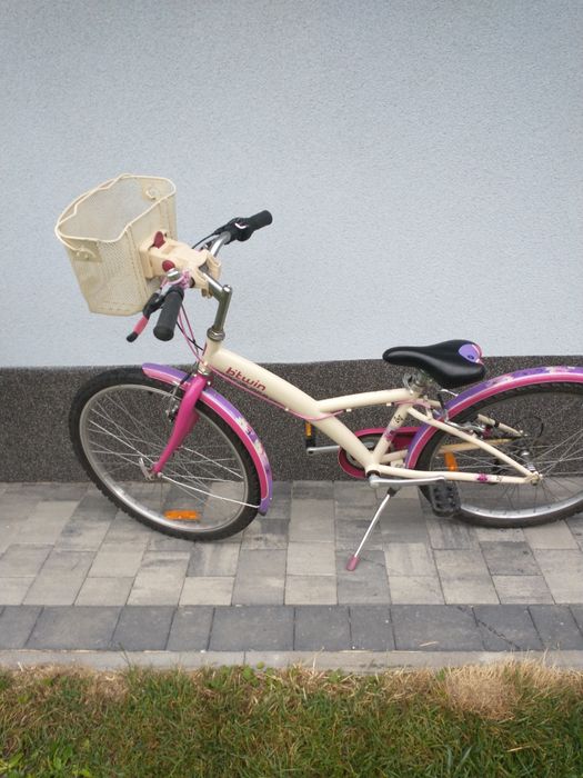 Rower dziecięcy btvin decatlon koła 24 cale