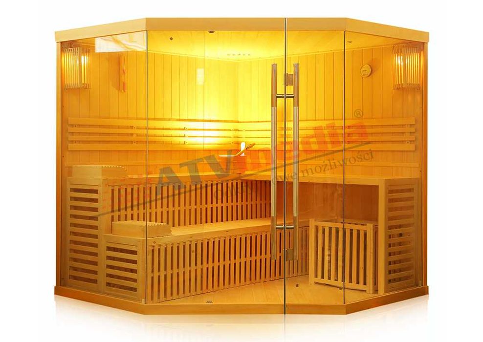 Sauna Fińska Sucha *Premium 450* Narożna - Harvia