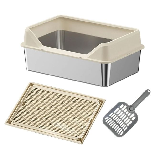 Caixa de areia inoxidável