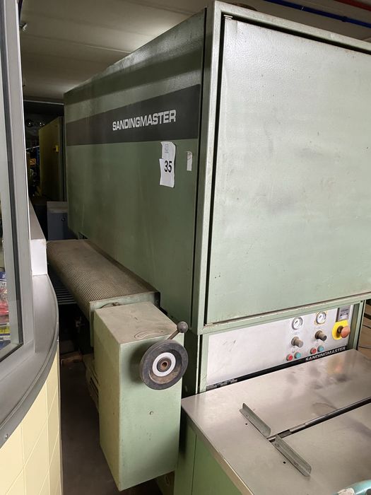 Lixadora Sandingmaster  1.10 mts rolo+rolo patim