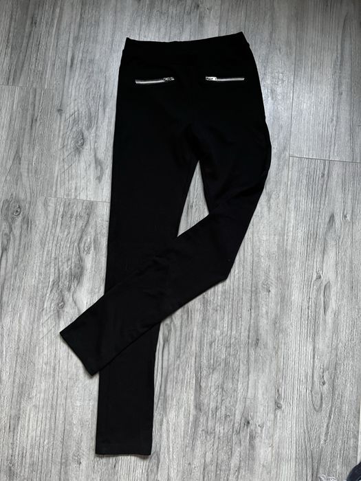Czarne legginsy h&m xs