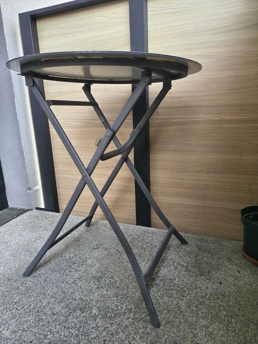 Zestaw na balkon krzesła stolik ławka
