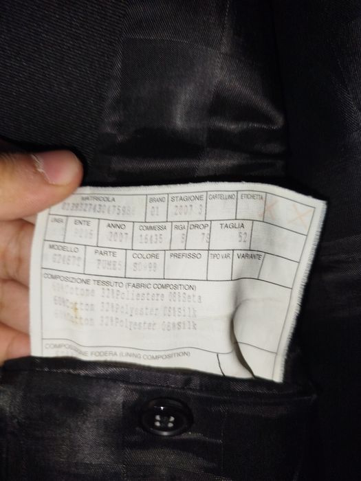 Dolce & Gabbana FW2007 runway blazer tamanho 52 IT