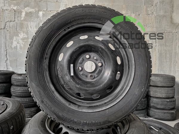 1 Jante de Ferro 15 c/pneu 185/60 4x100