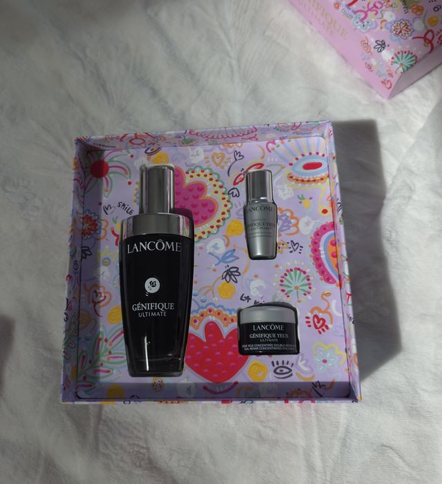 Lancôme x Barbara Cox – zestaw upominkowy Serum + dodatki