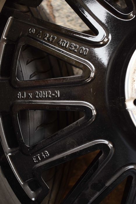 Mercedes GLa H247 GLb X247 EQA EQB nowe koła AMG oryginał night 2023