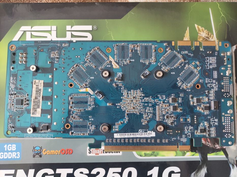 Видеокарта ASUS GeForce GTS 250 1GB DDR3, PCI-E, DVI, HDMI - б/у