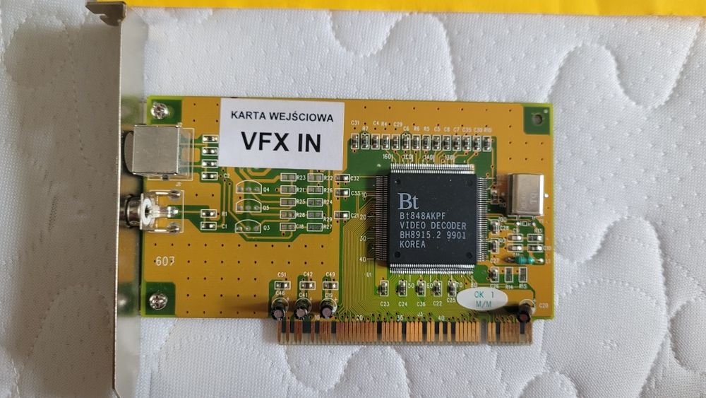 Karta wejściowa VFX IN - Bt848AKPF – Video Decoder
