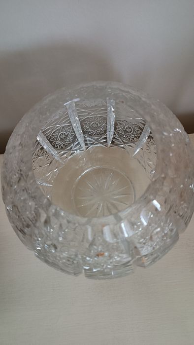 Wazon kula kryształowa duża