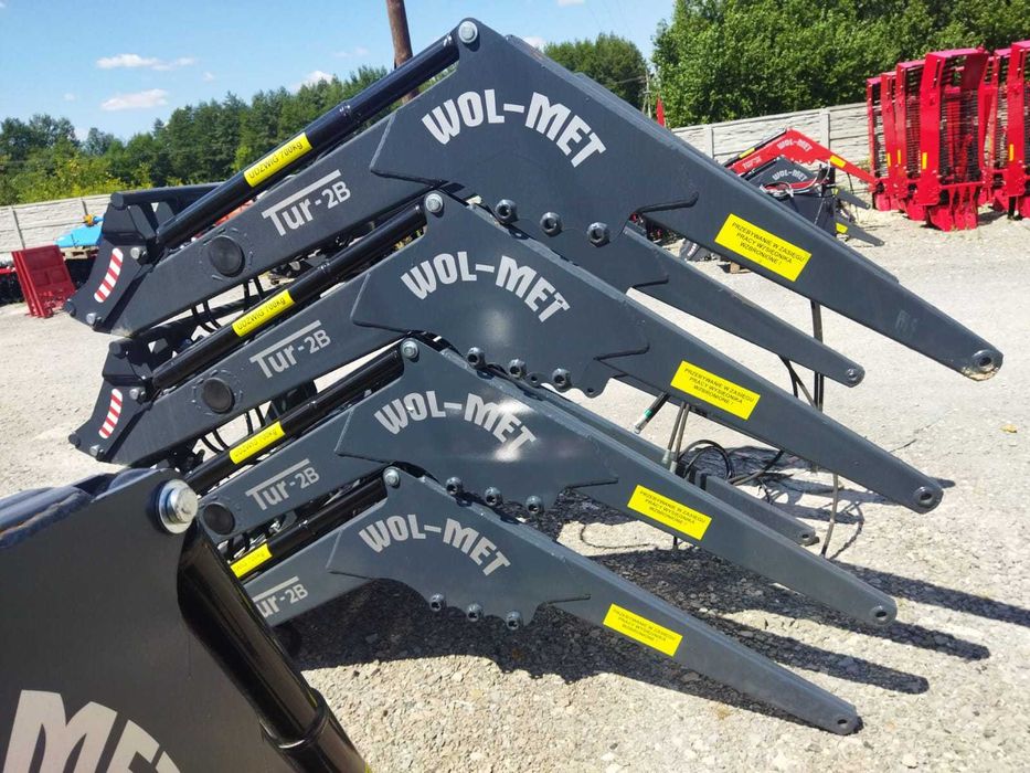 Ładowacz czołowy TUR 2B WOL-MET 700 kg 3,4 m 3-sekcyjny euro DOSTAWA