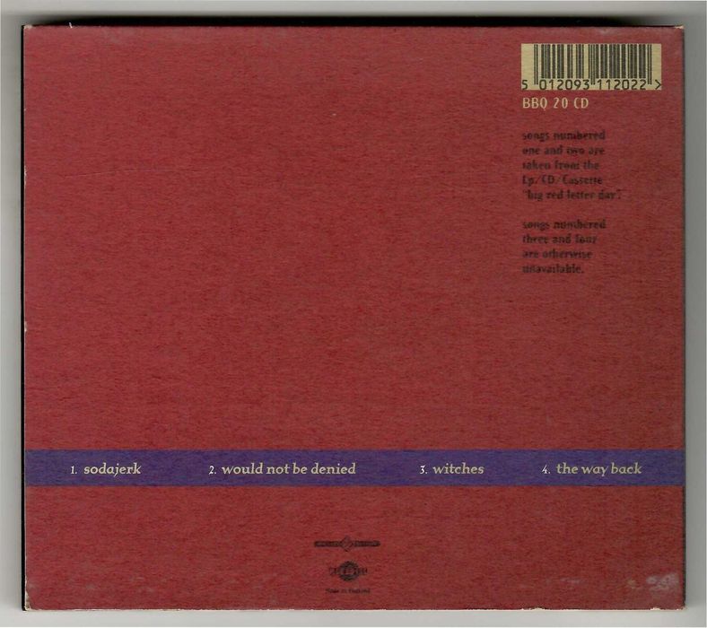 Buffalo Tom - Sodajerk [CD Singiel] [UK]