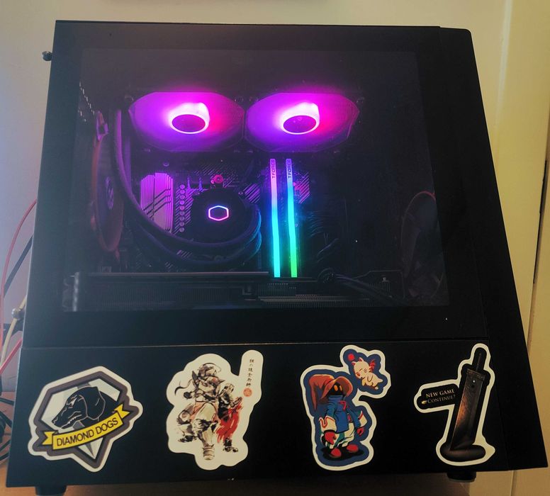 PC Gaming Ryzen 7 5700X3D + RX 7800 XT + LG Monitor 1440p 165Hz